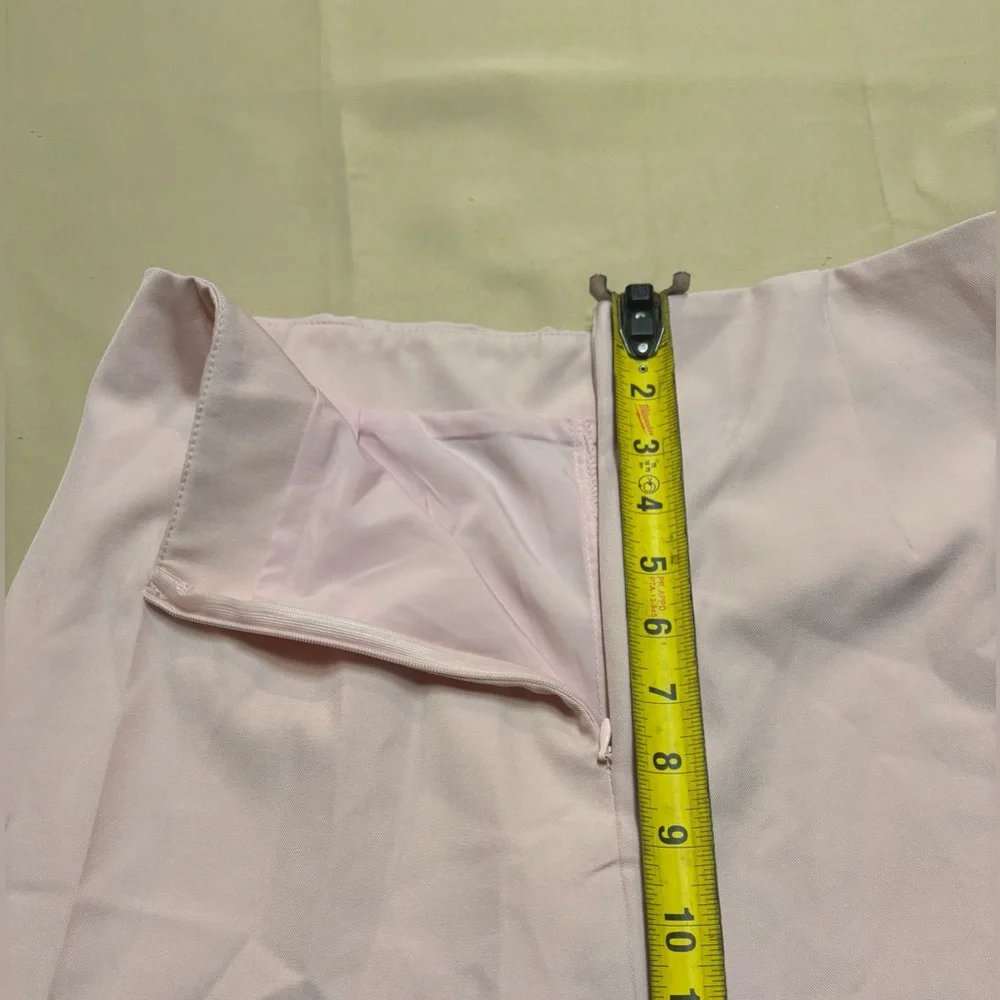 SHEIN Mini Skirt Skort Womens‎ Size 6 Medium Pink Bows